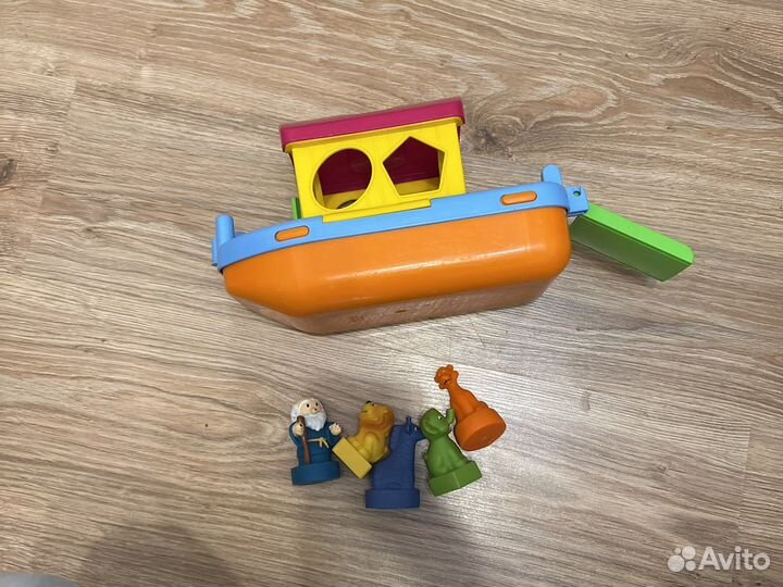 Развивающие игрушки сортер ковчег