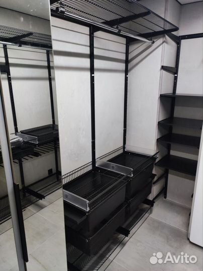 Гардеробные системы хранения металлические Титан