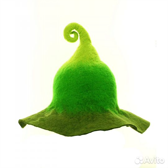 Шапка для бани из шерсти