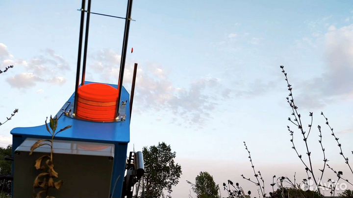 Машинка для метания тарелочек протон М заяц