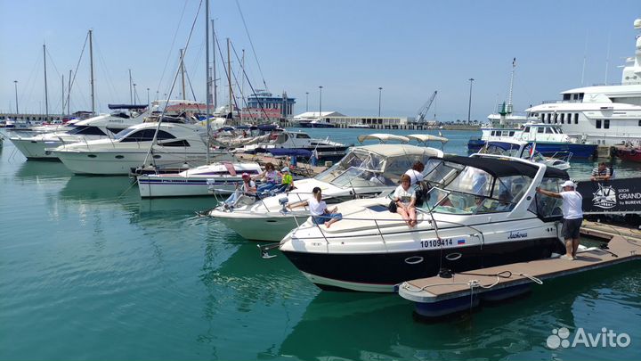 Аренда яхты, рыбалка, морская прогулка