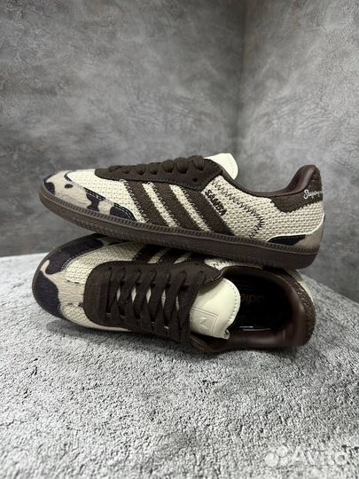 Кеды adidas samba OG notitle COW print