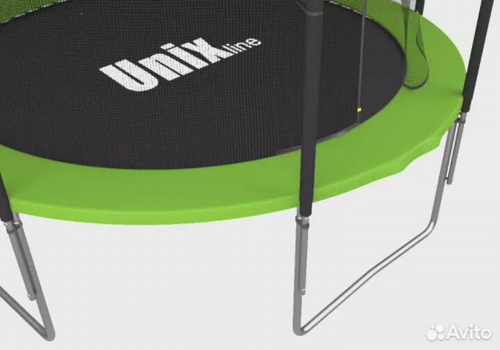 Батут unix line Simple 12 ft Green (inside)