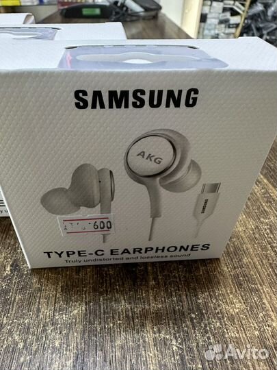 Наушники samsung со входом type-c