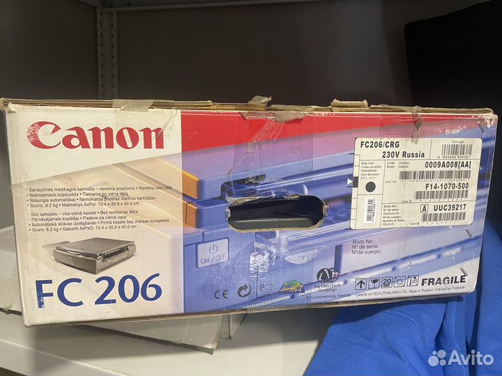 Копировальный аппарат Canon FC 206