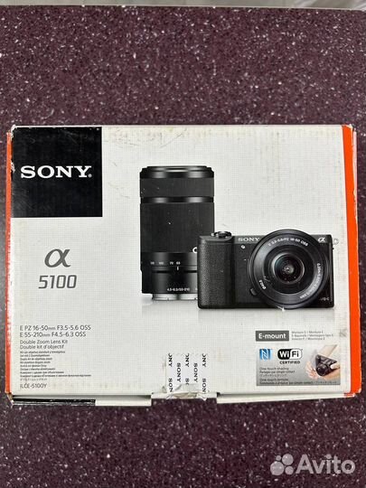 Фотоаппарат Sony Alpha ilce-5100 Kit
