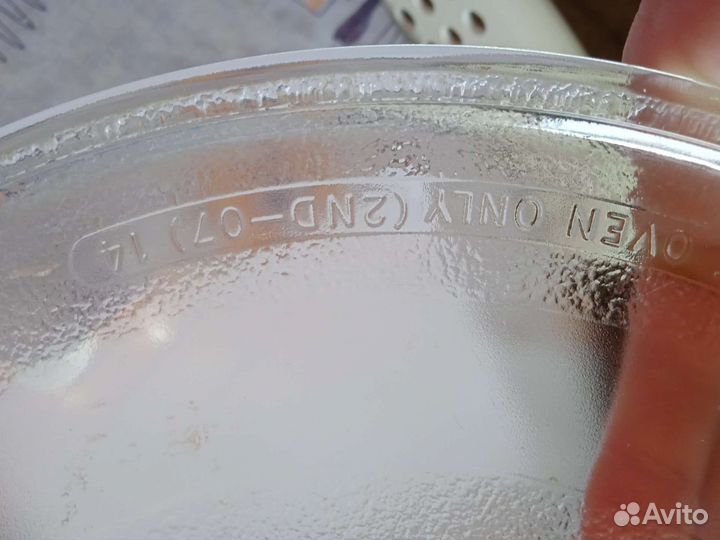 Тарелка для м/к печи