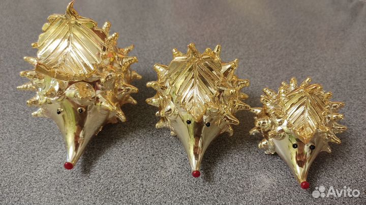 Ёжики стеклянные