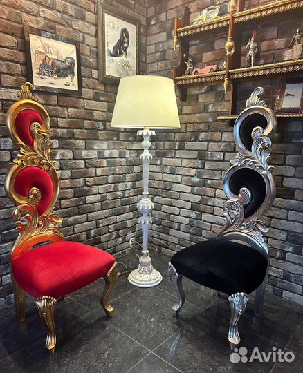 Стул трон высокий италия