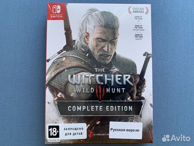 Ведьмак 3 Полное Издание (New, Nintendo Switch) купить в Москве ...