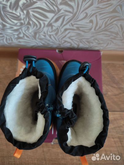 Сапоги зимние детские 25