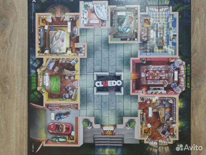 Настольная игра клуэдо (cluedo)