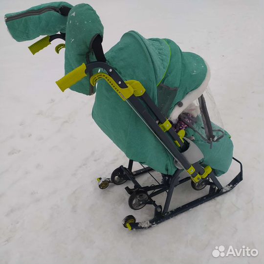 Коляска санки