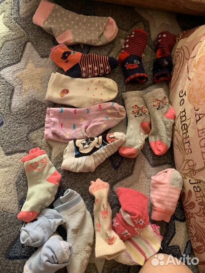 Носки пакетом для девочки