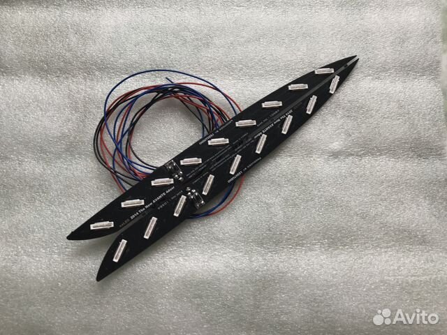 Светодиоды в задний бампер Hyundai Elantra MD