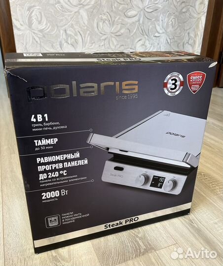 Гриль Polaris PGP 3005 серый
