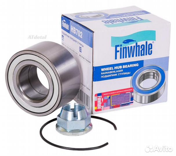 Подшипник ступ.renault logan I-II/sandero 04- пер