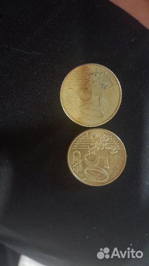 Монеты евро