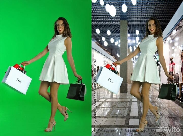 Хромакей (тканевый) для фото/видео съёмки