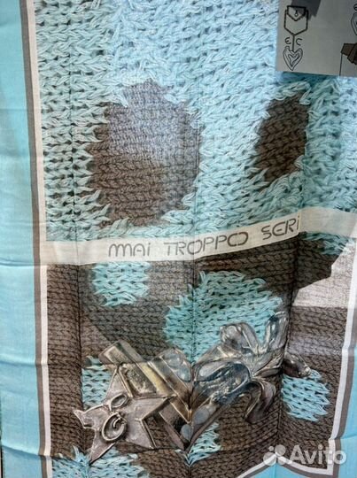 Elisa Cavaletti дизайнерский новый палантин