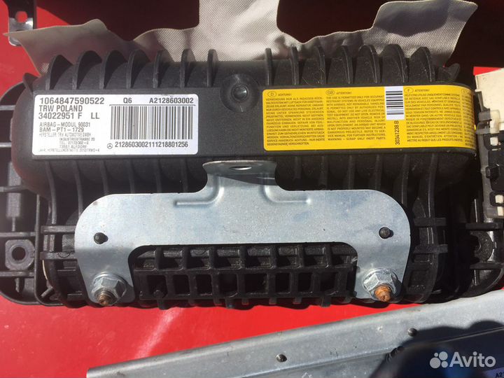 Подушки безопастности Mercedes