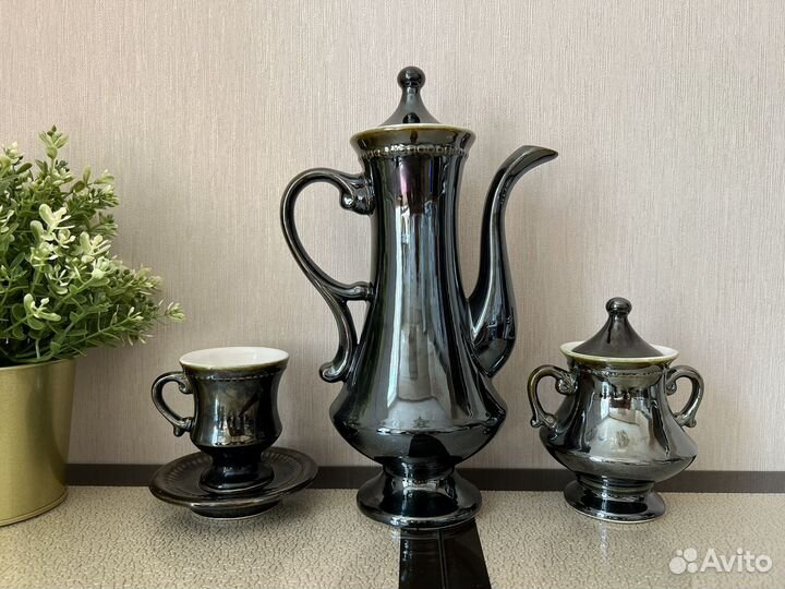 Кофейный сервиз керамика СССР