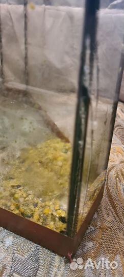 Аквариум угловой 25л, 3434