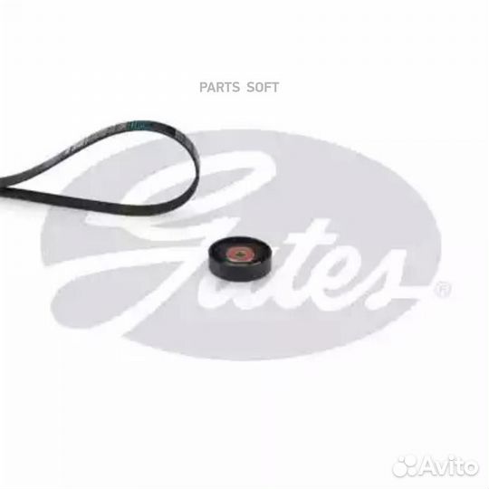 Gates K044PK813 Комплект поликлинового ременного п