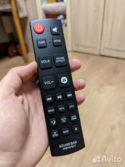 Пульт ду для саундбара LG