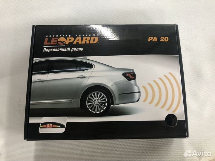 Парковочный радар Leopard PA-20 4 датч.(белые)