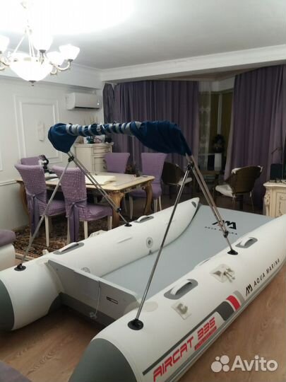 Катамаран Aqua Marina aircat-335 с транцем под мот