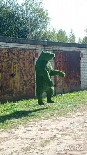 Топиарные фигуры. Медведь