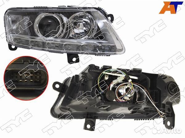 Фара audi A6 05-11