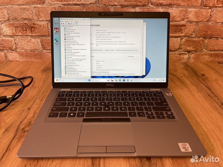 Dell Latitude 5411 intel i7-10850H/16/256/FHD IPS