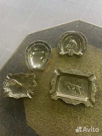 Пепельница, латунь, Stilars