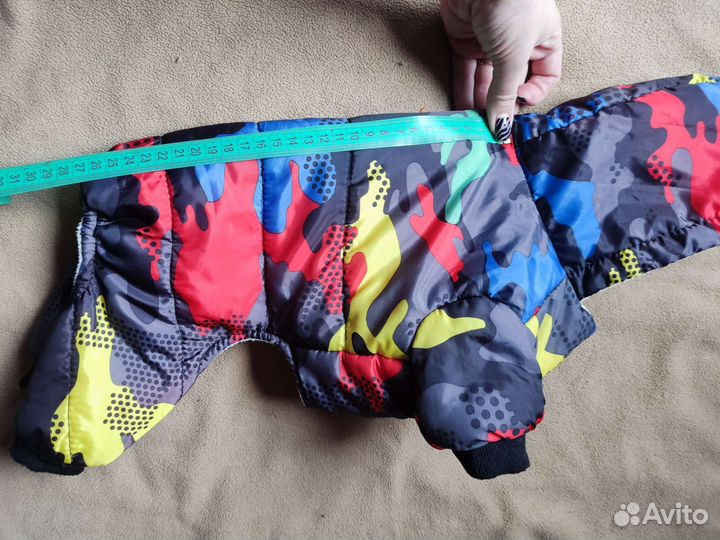 Теплый комбинезон для собаки