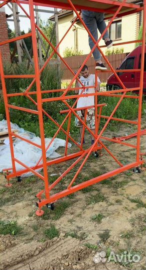 Передвижная вышка тур