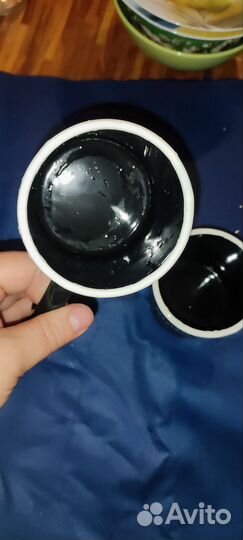 Эмалированные кружки 2шт