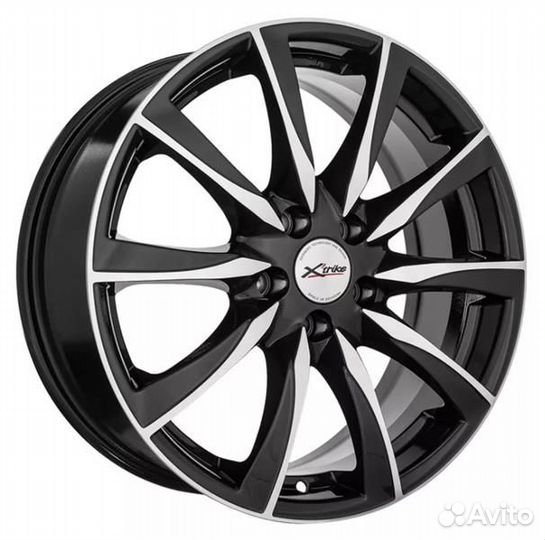 X'trike X-120М : 7x17 5*100 Et:38 Dia:67.1 BK/FP