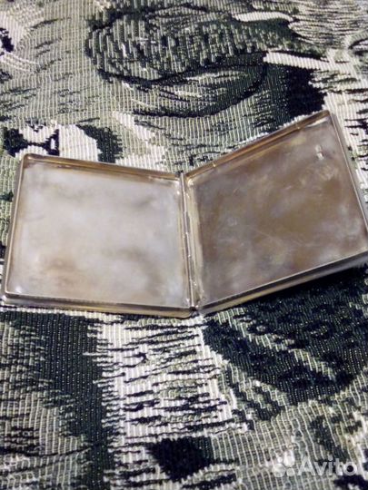 Пудреница СССР серебро 875