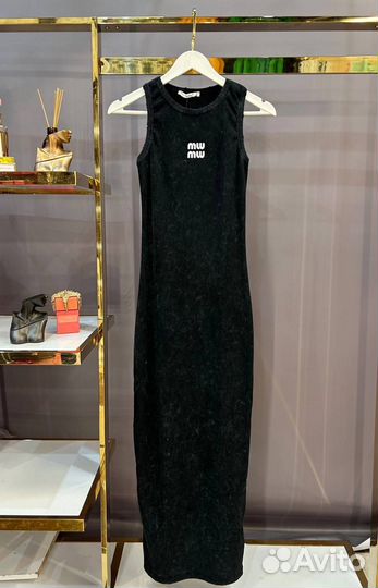 Платье летнее майка качество люкс