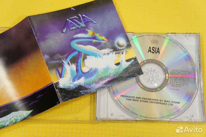 Asia - 1982 - CD - буклет
