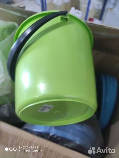 Ведро с крышкой 10 л хозяйственное