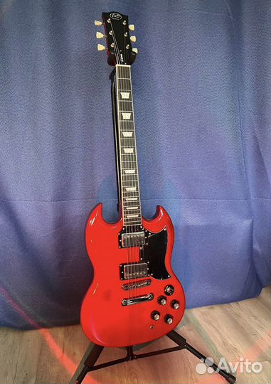 Электрогитара J&D SG-JDL(отстроенная)