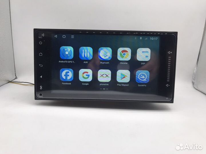 Магнитола Toyota 200*100 Android 3+32 DSP 4G TS18