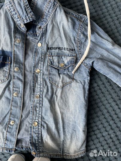 Джинсовая рубашка