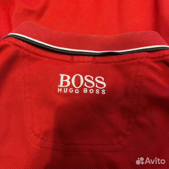 Мужское поло hugo boss