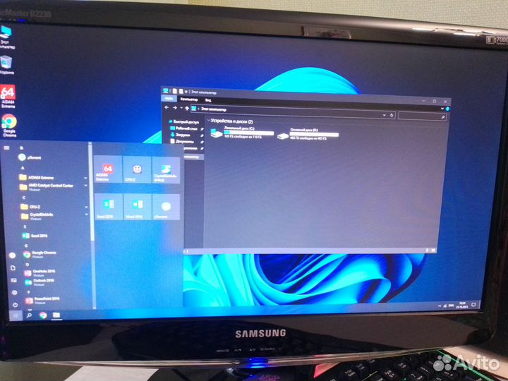 Компьютер в сборе AMD 4 ядра