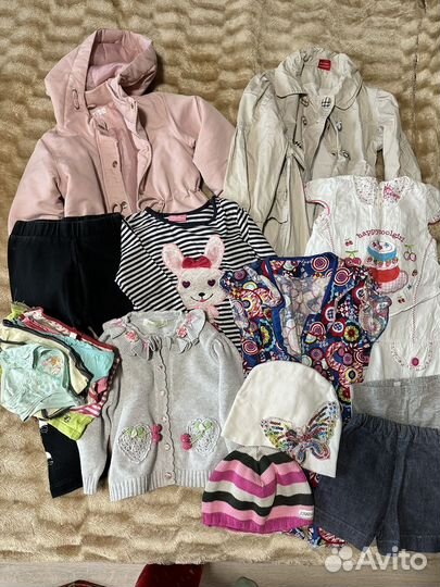 Детские вещи на девочку 98 104