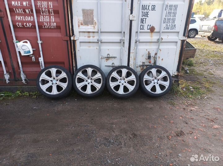 За 4шт. 5*120 R20 с шинами 275/35